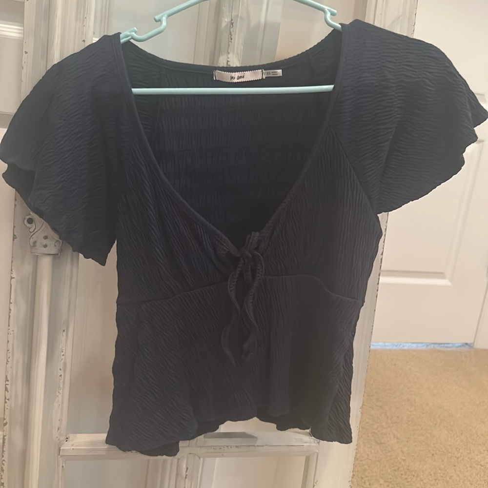 Mi Ami Blue Shirt Size XS